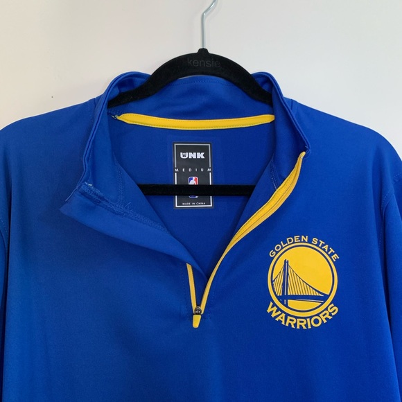 UNK Golden State Warriors Quarter Zip Pullover - Picture 7 of 13